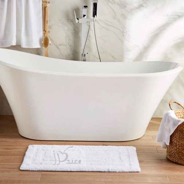 Shaggy Soft Polyester Bath Mat (50X80cm)