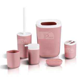 Matte Bathroom Accessory 6 Pcs/Set, Somo