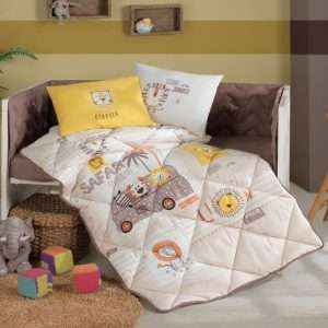 طقم لحاف بيبي تركي قطن %100 6قطع