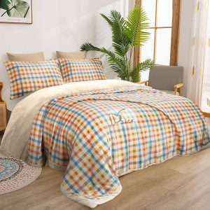 طقم لحاف شتوي كروهات مفرد/مفردونص 3 قطع