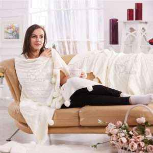 بطانية صوف خفيفة 170x130سم