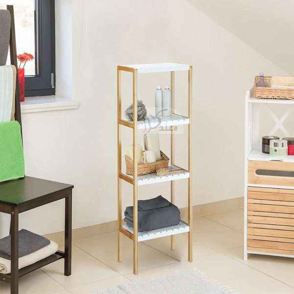 Bathroom Storage Shelf 4 Tier