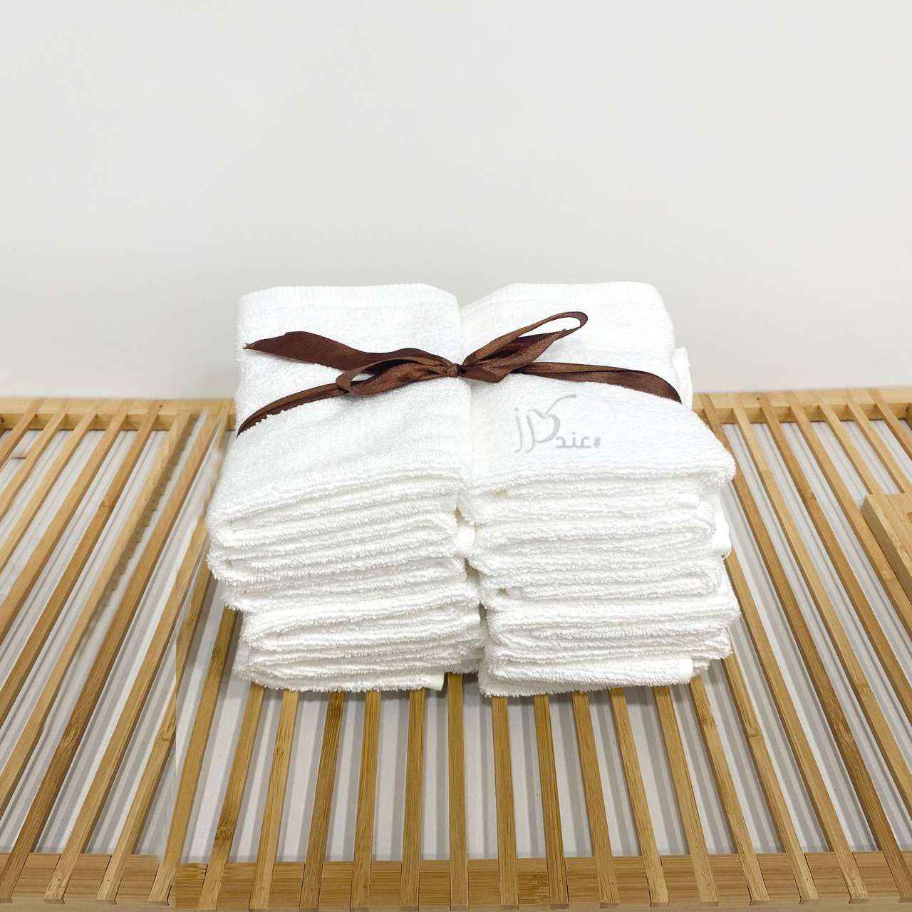 Super Soft 12 Piece 100% Cotton Towel Set- 30*30 cm - Karaz