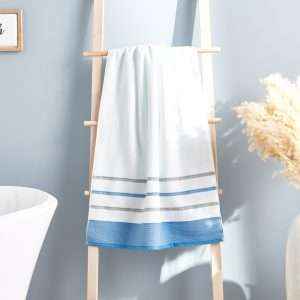 Classic Stripe Bath Cotton Towel- 80x160cm