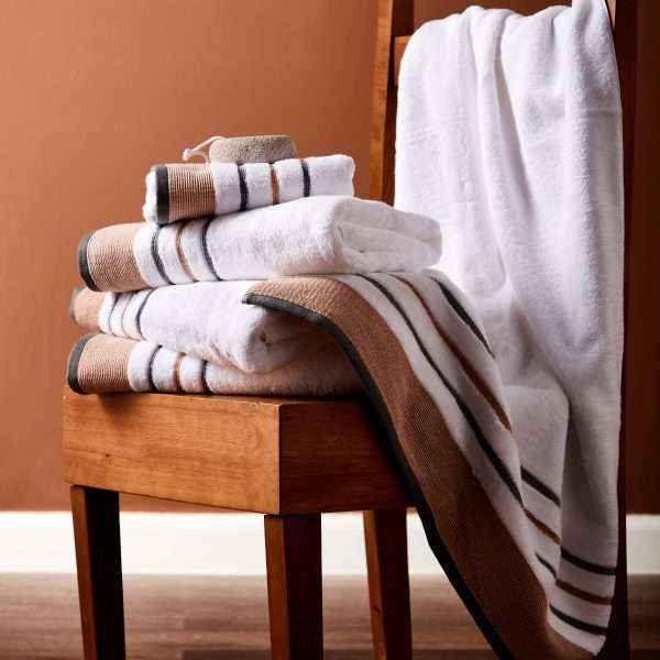 Classic Stripe Bath Cotton Towel- 80x160cm