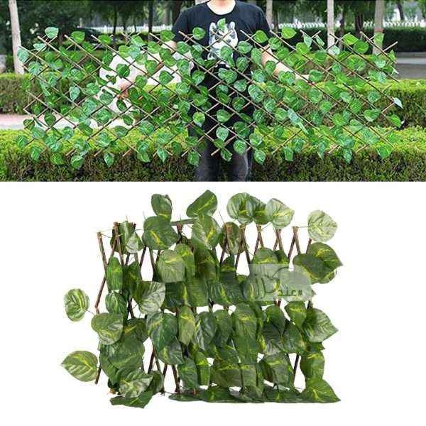 Fence Expanding Trellis Retractable Artificial Garden Protected Privacy Screen
