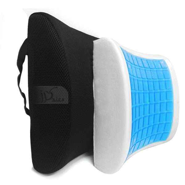 Lumbar Support Memory Foam Gel Cushion