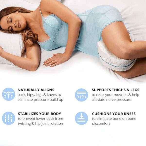 Contour Leg & Knee Foam Support Pillow