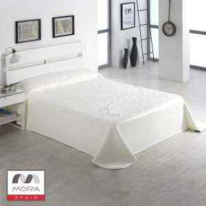 Mora® Plush Blanket 220x240 cm, Ivory