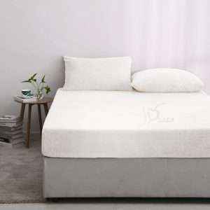 Mink Fur Fitted Sheet set King Size set Plus Deep Pocket 3Pcs