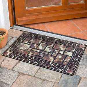 دعّاسة مدخل بتصميم ثلاثي الأبعاد -50x80 سم