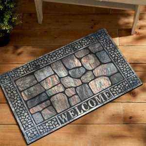 دعّاسة مدخل بتصميم موزاييك - 60x90 سم