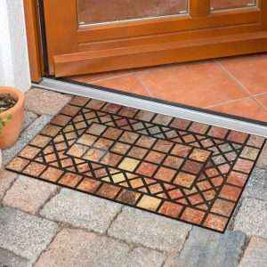 دعّاسة مدخل بتصميم ثلاثي الأبعاد -50x80 سم