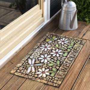 دعّاسة مدخل بتصميم ثلاثي الأبعاد -50x80 سم