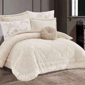 Fur Winter Comforter King Size 7 PCS