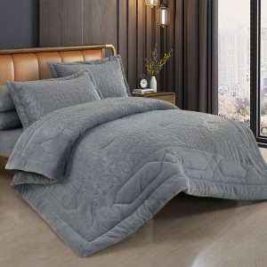 طقم لحاف شتوي فرو محفر