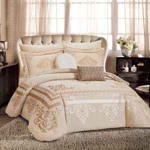 Jacquard & Fur Comforter 7-Piece Set