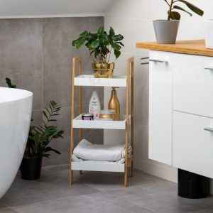 Bamboo Shelving Unit (3 Tiers)