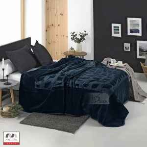 Mora® Plush Blanket 220x240 cm, Petrol