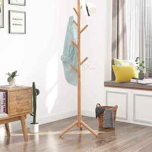 Compact Stackable Coat Stand -with 8 Hocks