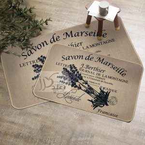 طقم دعاسات مطبخ قطعتين بأرضية مطاط ضد الإنزلاق