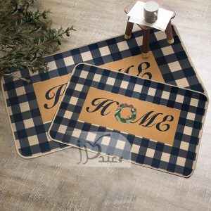 طقم دعاسات مطبخ قطعتين بأرضية مطاط ضد الإنزلاق