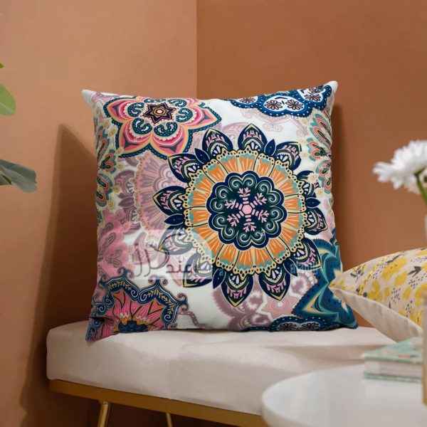 Pattern Velvet Cushion Cover
