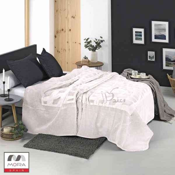 Mora® Plush Blanket 240x260 cm, Fog