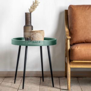 Wooden Top Side Table