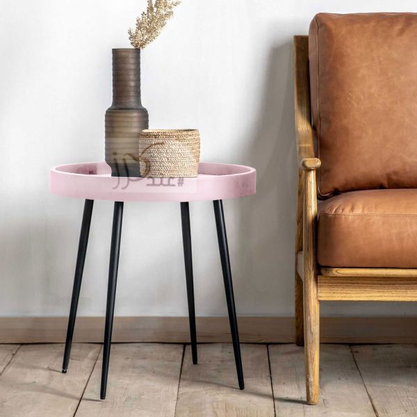 Wooden Top Side Table