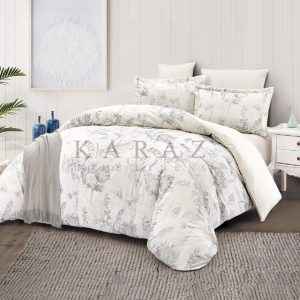 طقم لحاف مُخمل مُزخرف