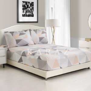 Printed Twin Size Fitted Sheet Set