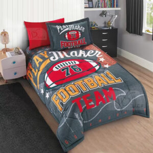 طقم لحاف أطفال مفرد/ مفرد ونص 4 قطع