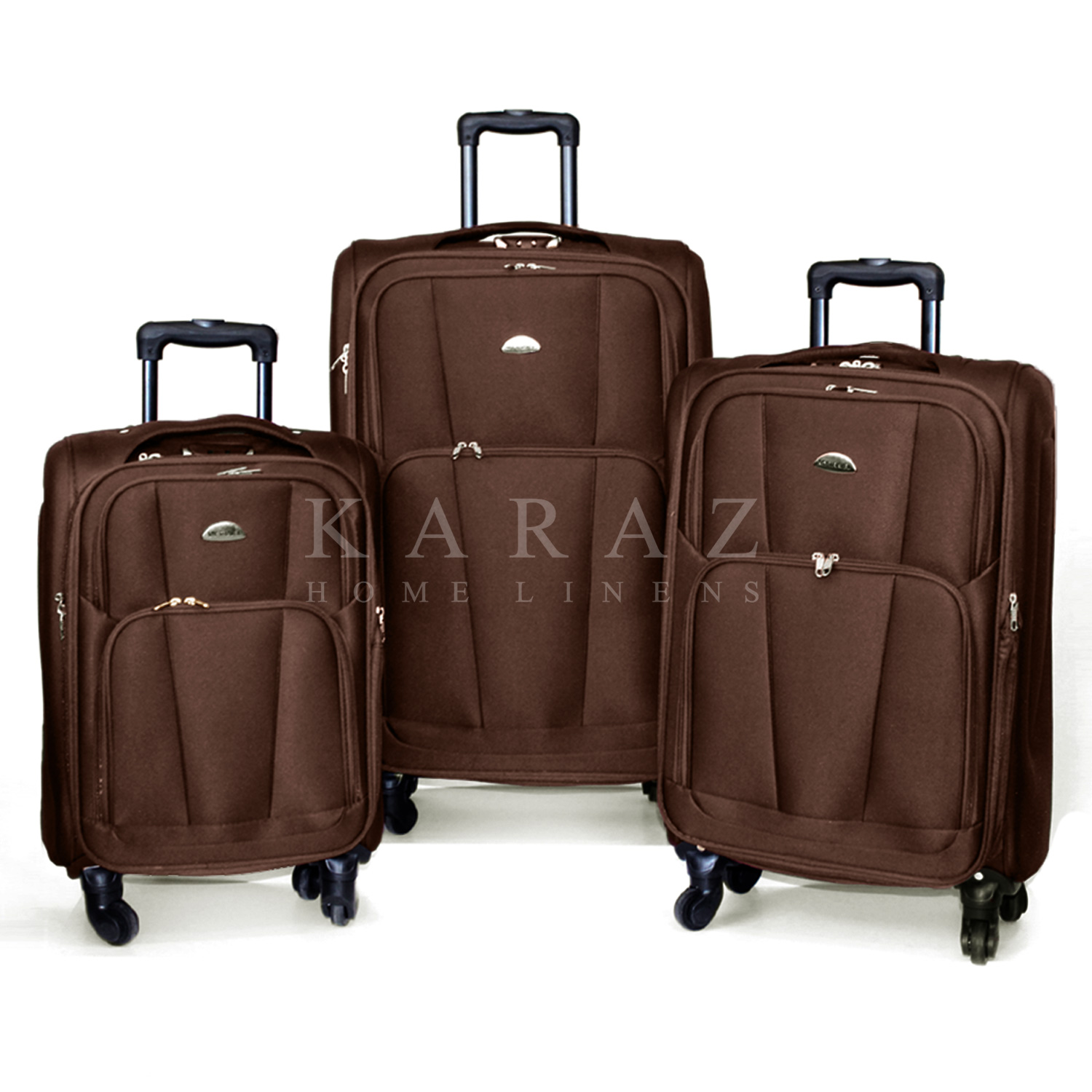 My Travel® Luggage 3 Pcs Set Suitcase Spinner lightweight (20in/24in/28in)  - Karaz