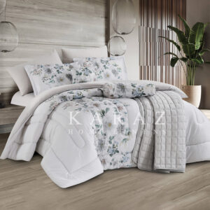 طقم لحاف مشجر مجوز كينج 9 قطع