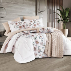 طقم لحاف مشجر مجوز كينج 9 قطع