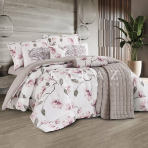 طقم لحاف مشجر مجوز كينج 9 قطع