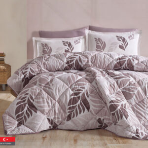 طقم لحاف صيفي قطن تُركي مفرد/ مفرد ونص 4 قطع