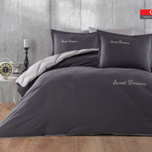 طقم لحاف صيفي بوجهين قطن تُركي مفرد ونص 4 قطع