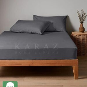 Fitted Sheet 3-Piece King Set - 200x200+30 cm