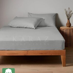 Fitted Sheet 3-Piece King Set - 200x200+30 cm