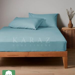 Fitted Sheet 3-Piece King Set - 200x200+30 cm