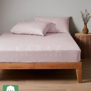 Fitted Sheet 3-Piece King Set - 200x200+30 cm