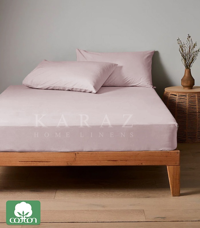 Fitted Sheet 3-Piece King Set - 200x200+30 cm