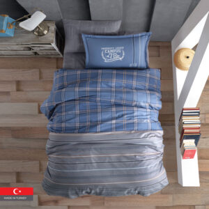 طقم لحاف قطن %100 كوين، 5 قطع