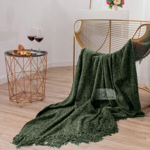 Chenille velvet Throw Blanket