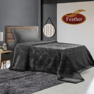 Feather® Blanket 2 ply (4 KG) Size 160x220 cm Dark Gray