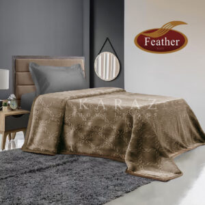 Feather® Blanket 2 ply (4 KG) Size 160x220 cm Cappuccino