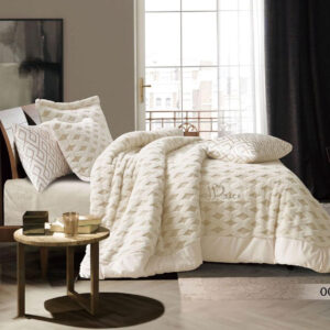 Fur Winter Comforter King Size 6 PCS