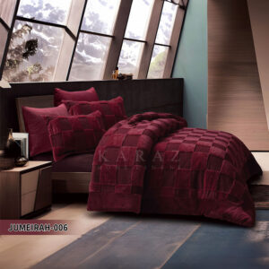 Fur Winter Comforter King Size 6 PCS